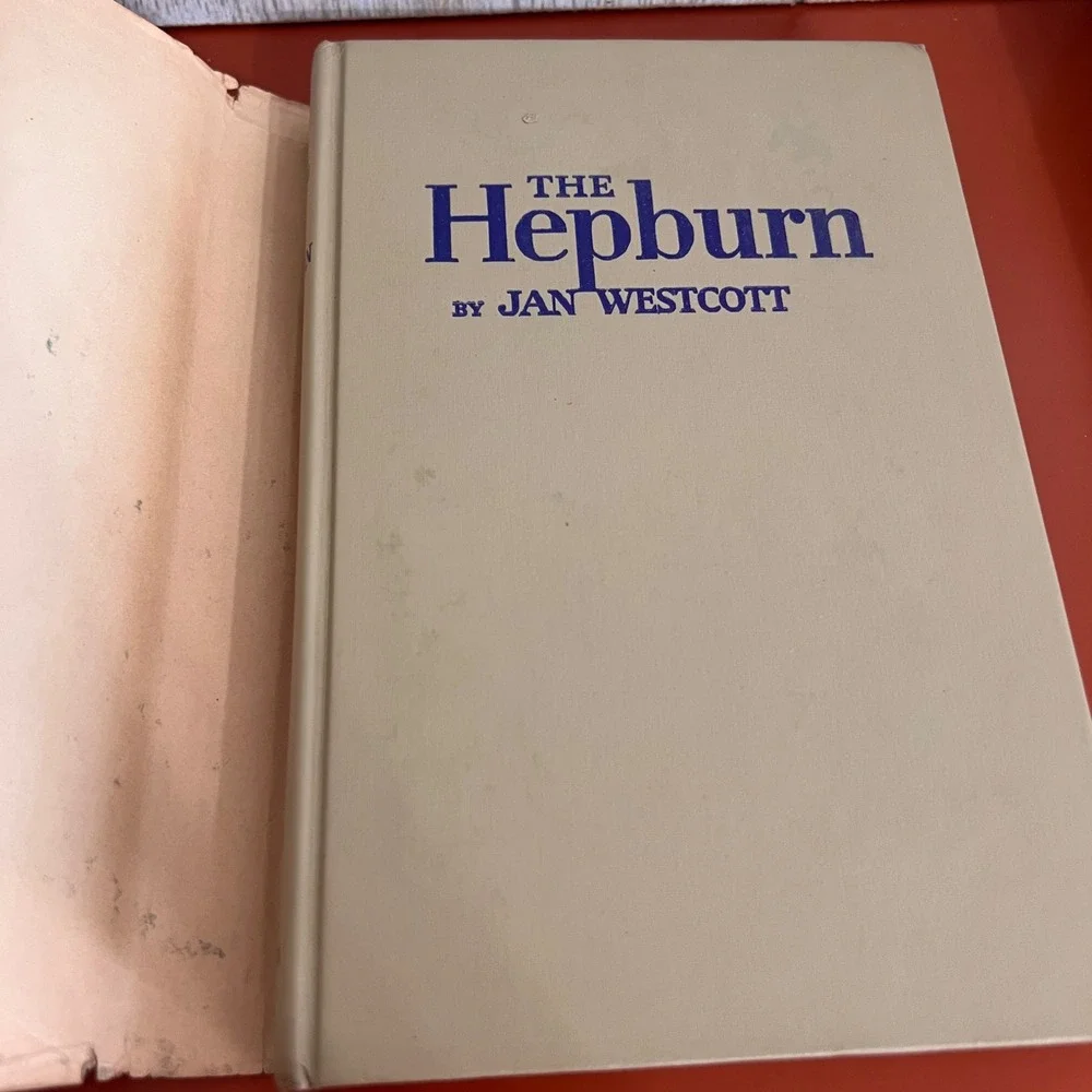 The Hepburn‎ Jan Westcott 1950 HC Book Club Edition Crown Publishers Vintage